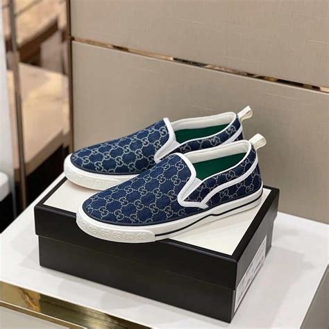 tenis gucci hombre con piedras|gucci 1977 slip on.